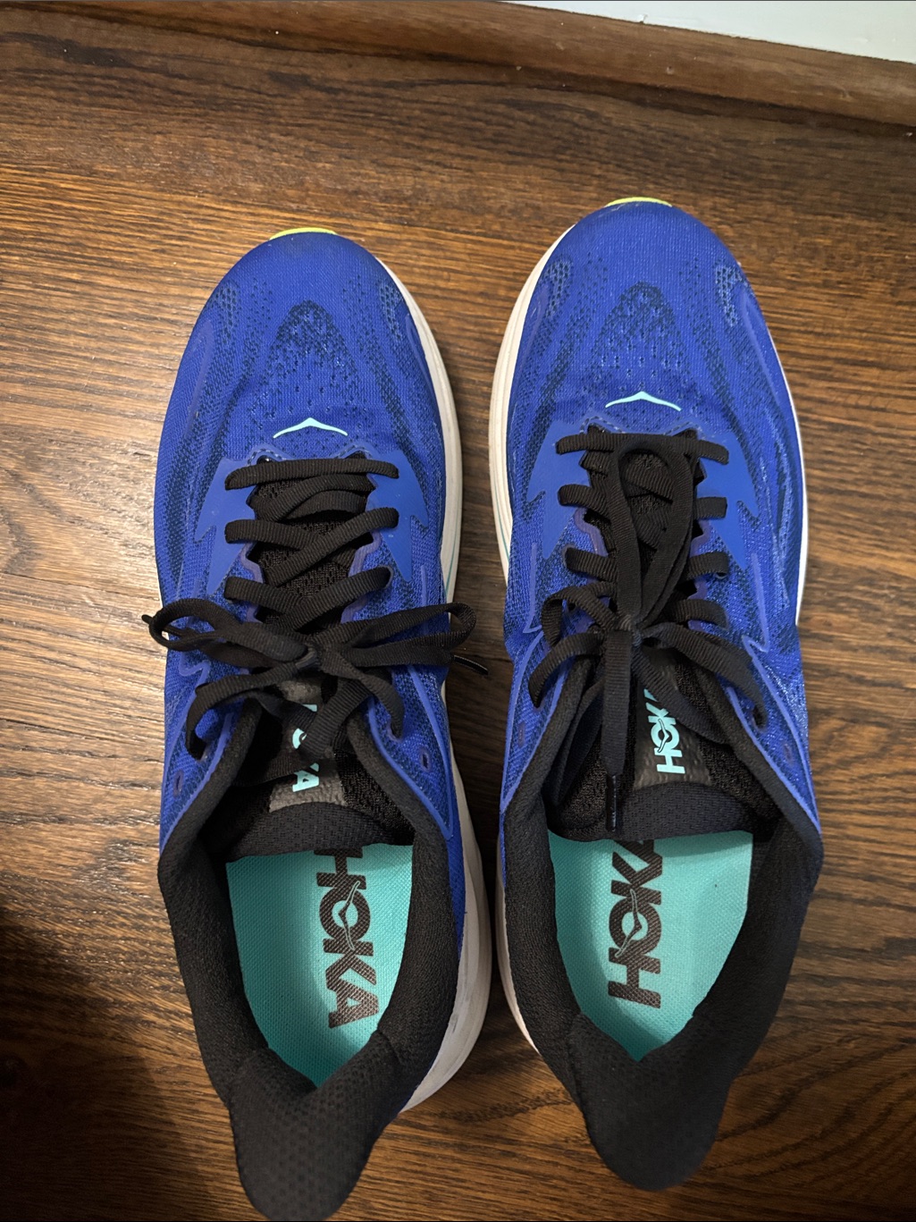 Hoka Men's Royal Blue Running Shoes - Clifton